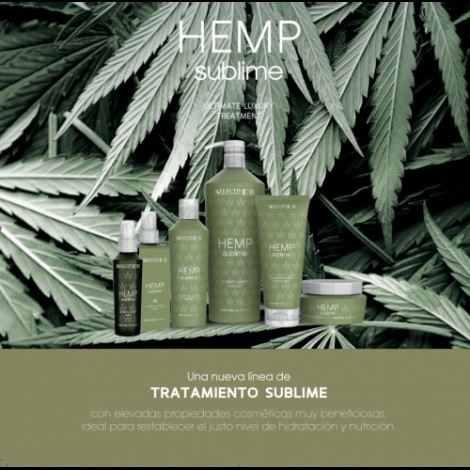 ХИДРАТИРАЩ КОМПЛЕКТ ШАМПОАН И МАСКА С КОНОПЕНО МАСЛО SELECTIVE PROFESSIONAL HEMP SUBLIME SHAMPOO AND MASK 2X250 ml
